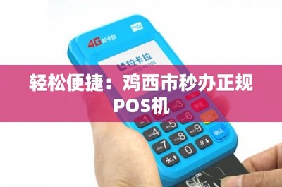 輕松便捷:雞西市秒辦正規(guī)POS機(jī)，暢享移動(dòng)支付新體驗(yàn)